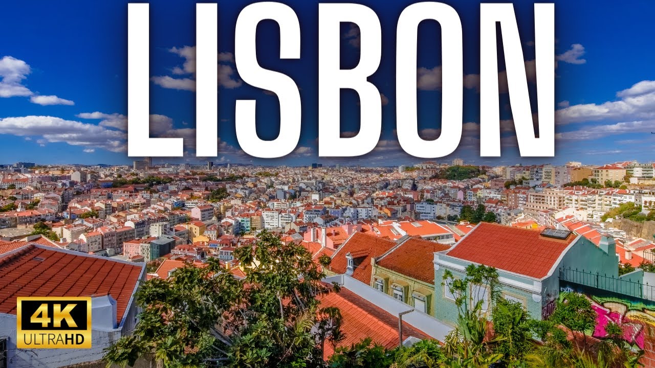 Lisbon: A Spectacular 4K Drone Tour of Portugal's Vibrant Capital 🇵🇹  4K Drone Footage