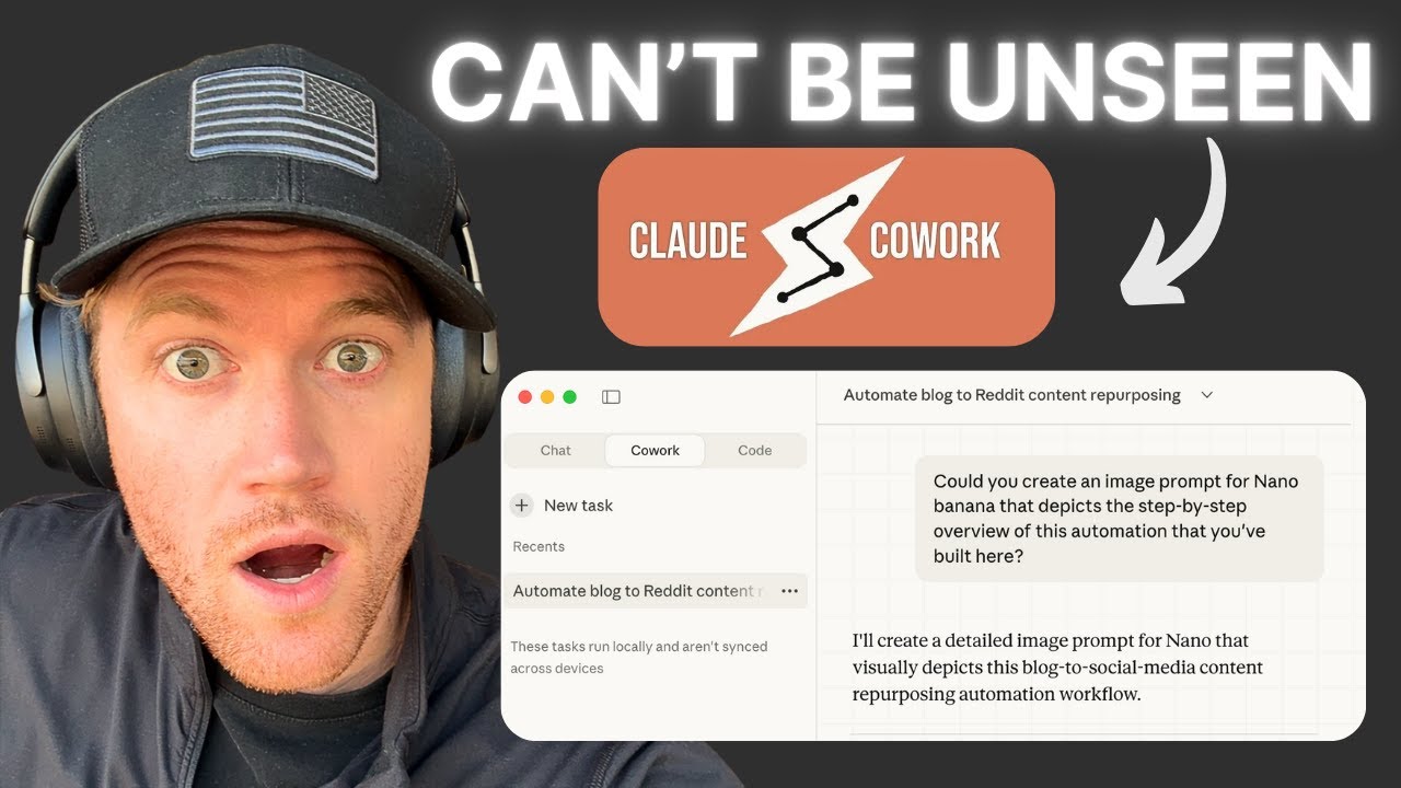 Claude Cowork for Non-Technical Creators (Real Workflow Demo)