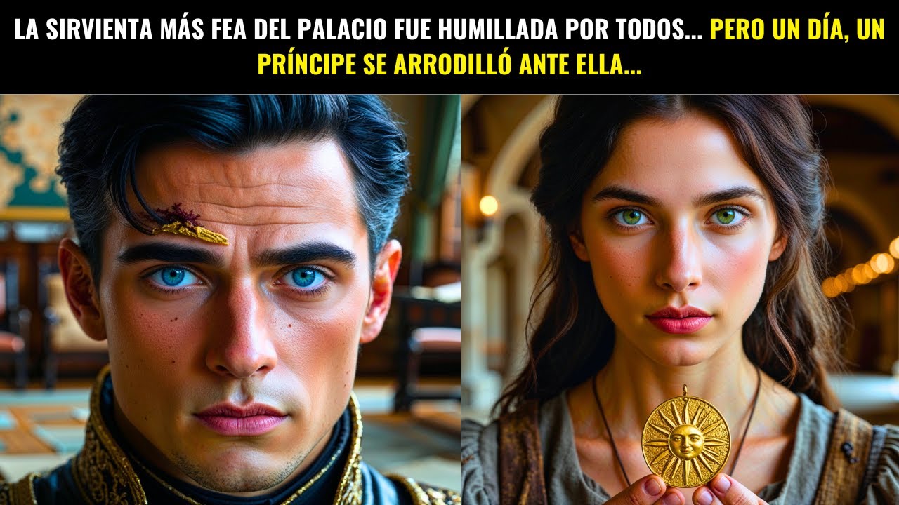 LA SIRVIENTA MÁS FEA DEL PALACIO FUE HUMILLADA POR TODOS... PERO UN DÍA, UN PRÍNCIPE SE ARRODILLÓ...