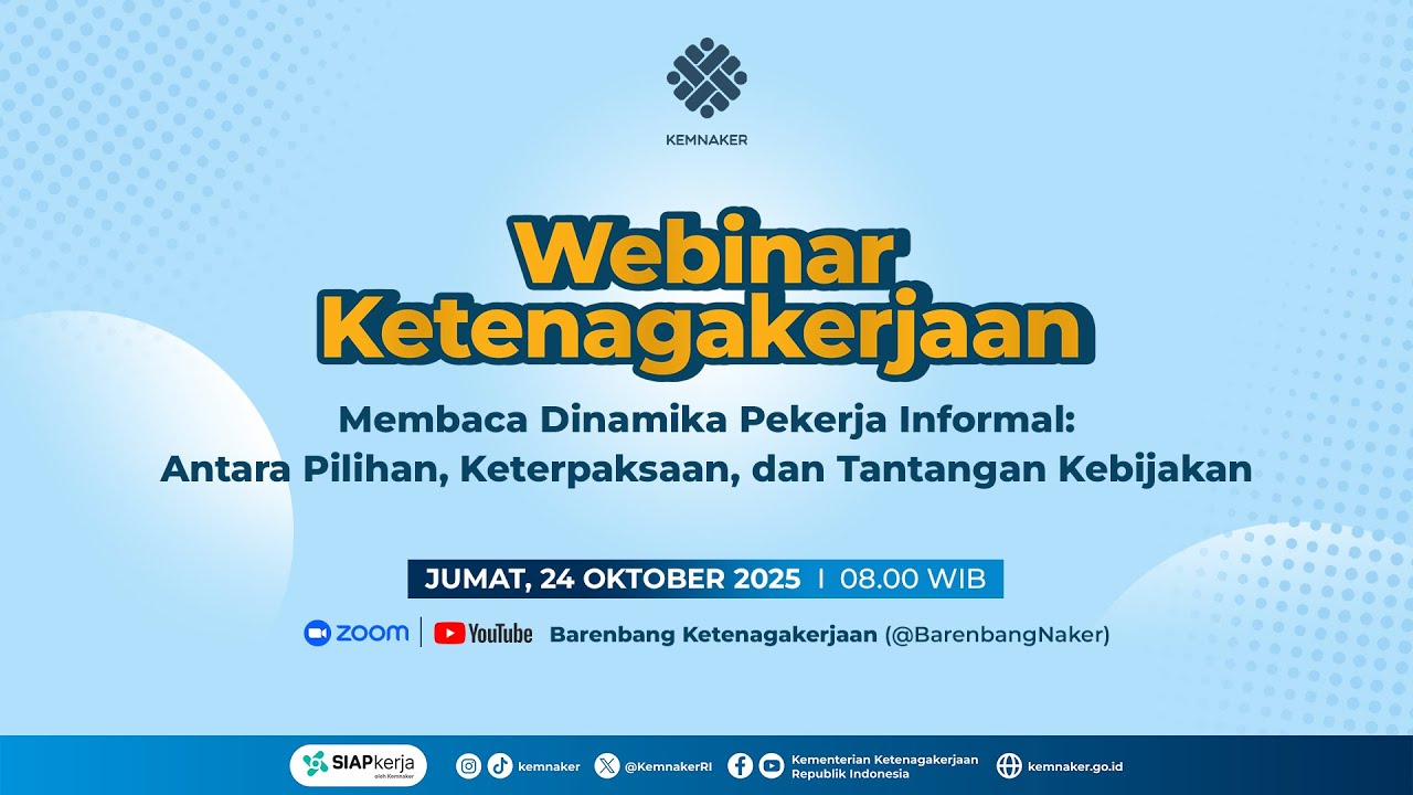 [LIVE] WEBINAR KETENAGAKERJAAN 