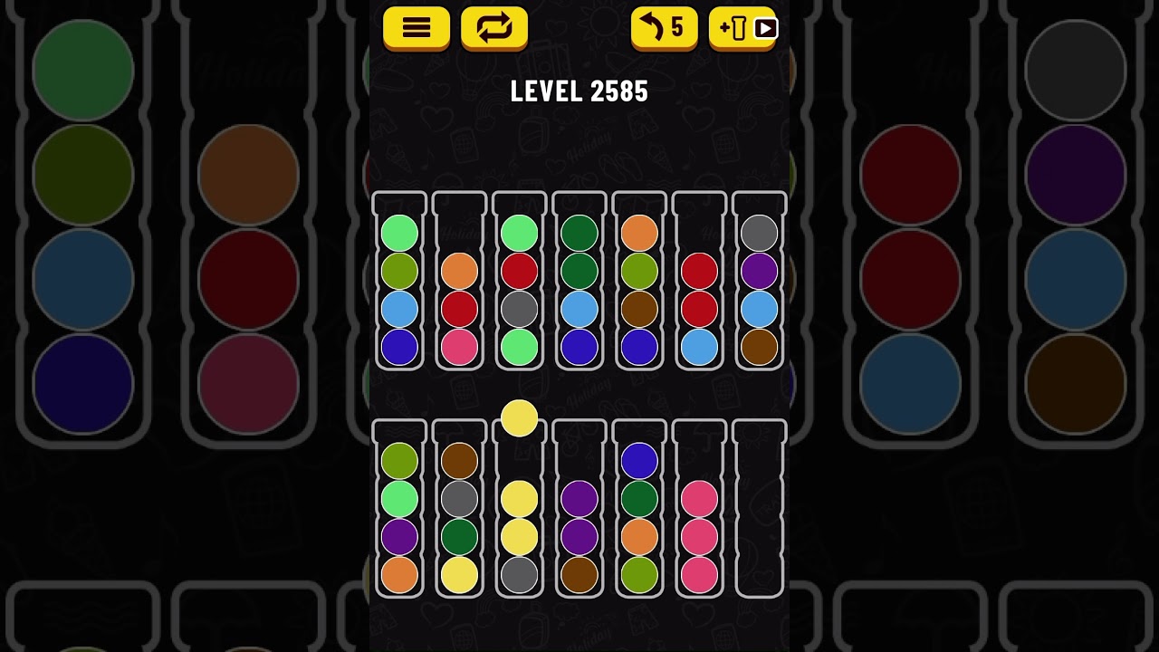 【Ball Sort Puzzle】Level.2585