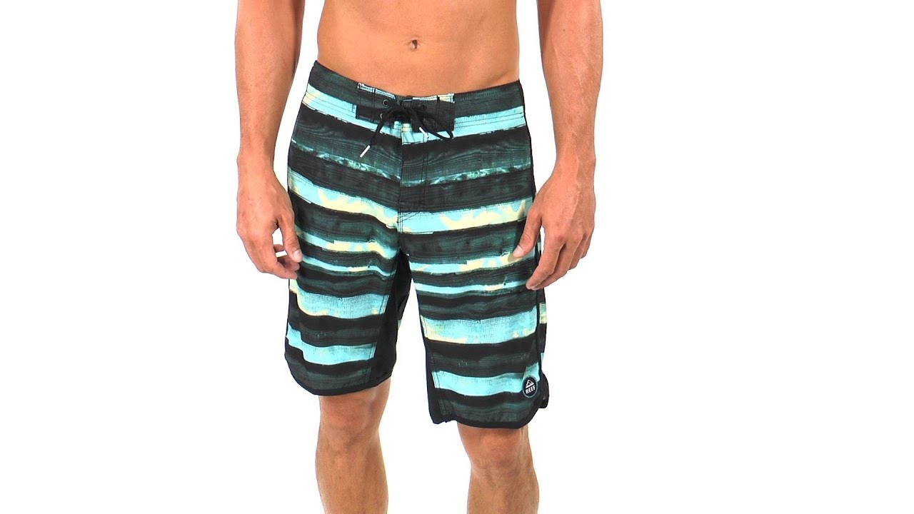 Reef Men's Wooden Stripes Boardshort | SwimOutlet.com