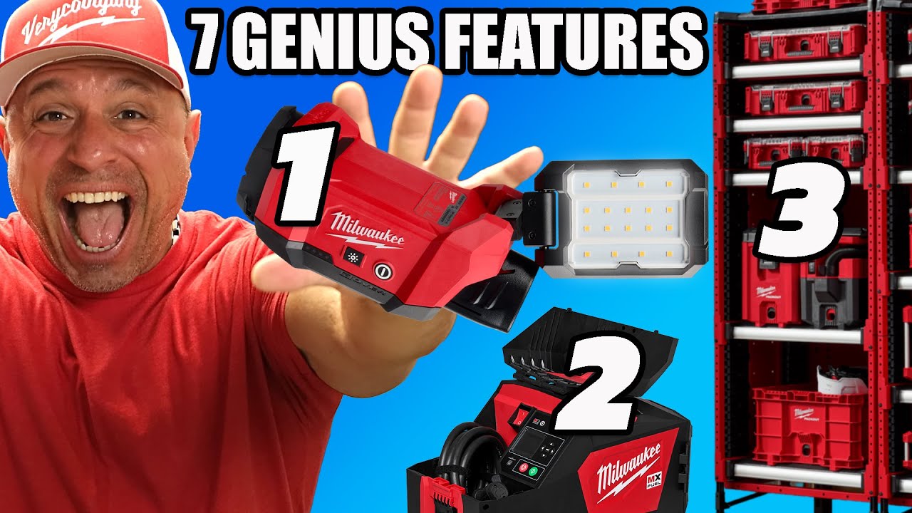 Milwaukee 7 Genius Features from 3 NEW Tools!