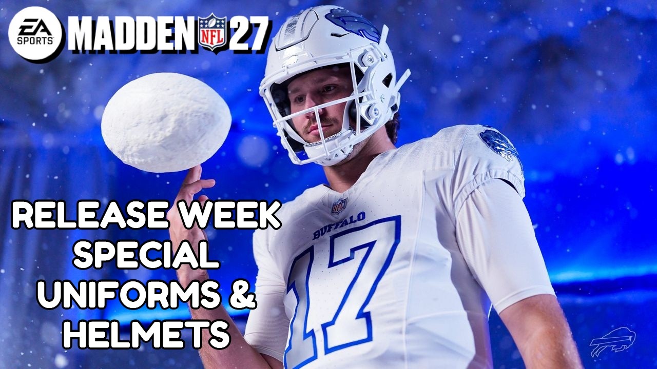 Madden NFL 27 - ALL Uniforms & Helmets In Game!