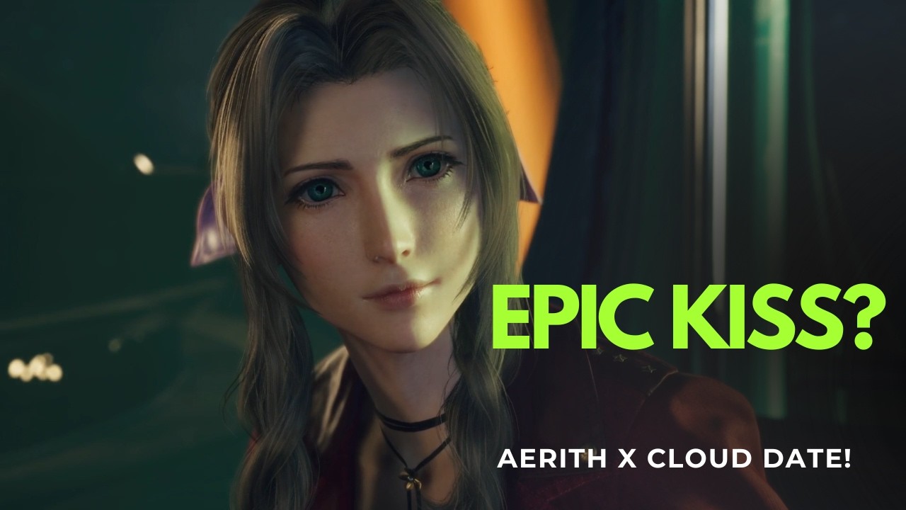 FF7 Rebirth Aerith & Cloud Ferris Wheel   Emotional Date Scene FULL! Gold Saucer