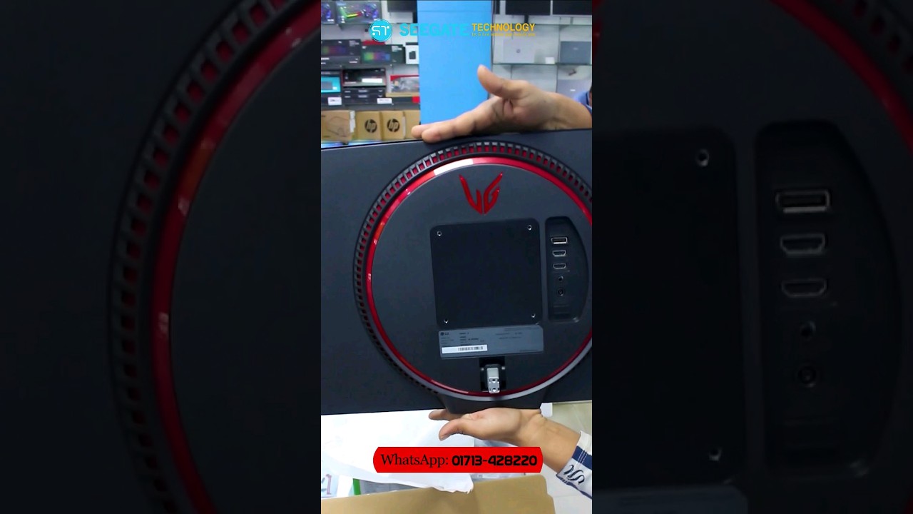 LG UltraGear 24 inch Gaming 144Hz IPS FHD Monitor #shorts #unboxing #seegate