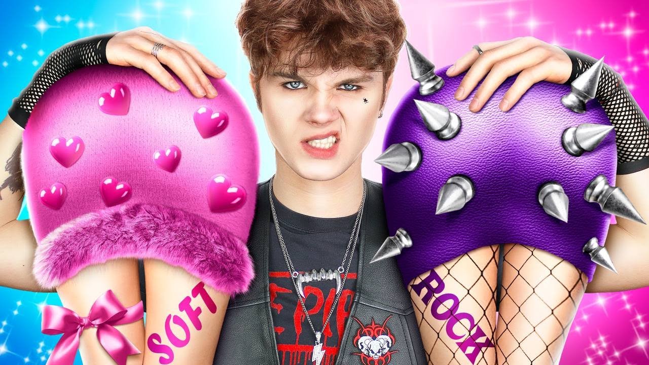 Extremes Makeover Vom Soft Girl zum Rock Girl! Das brave Mädchen verliebt sich in den Bad Boy