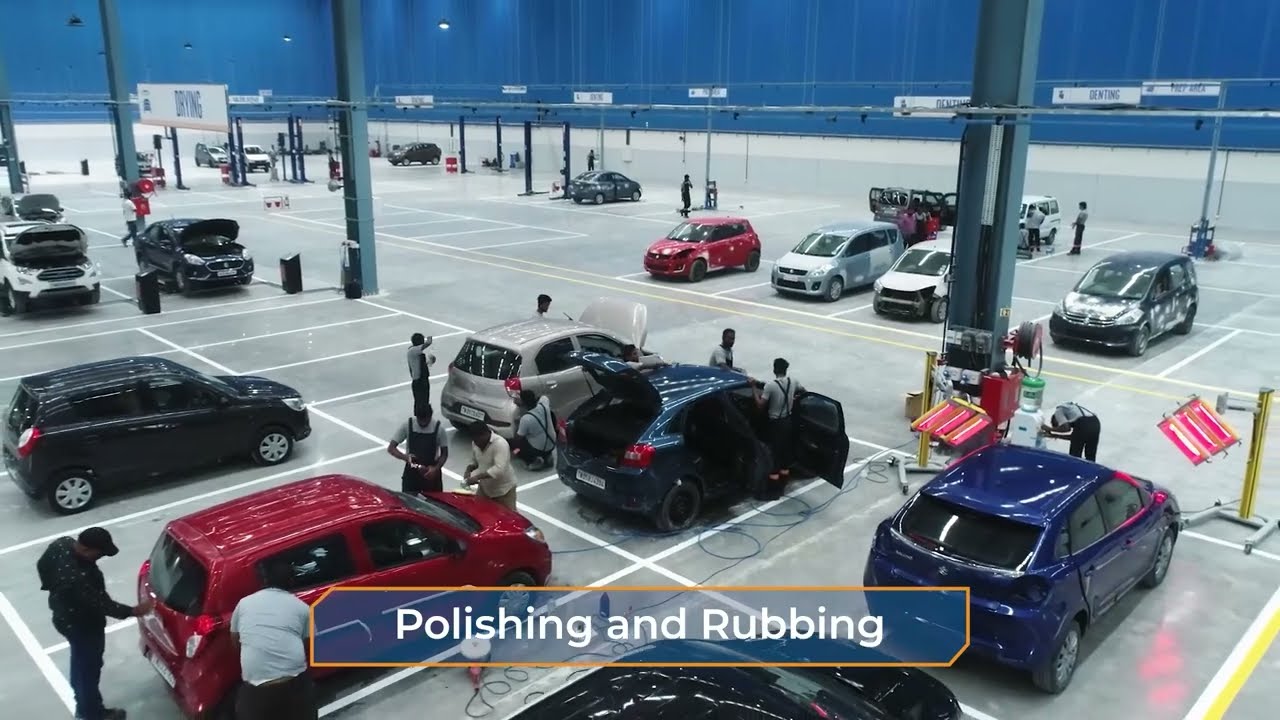 CARS24 - Mega Refurbishment Lab | India&rsquo;s largest Used Car Buying & Selling Platform