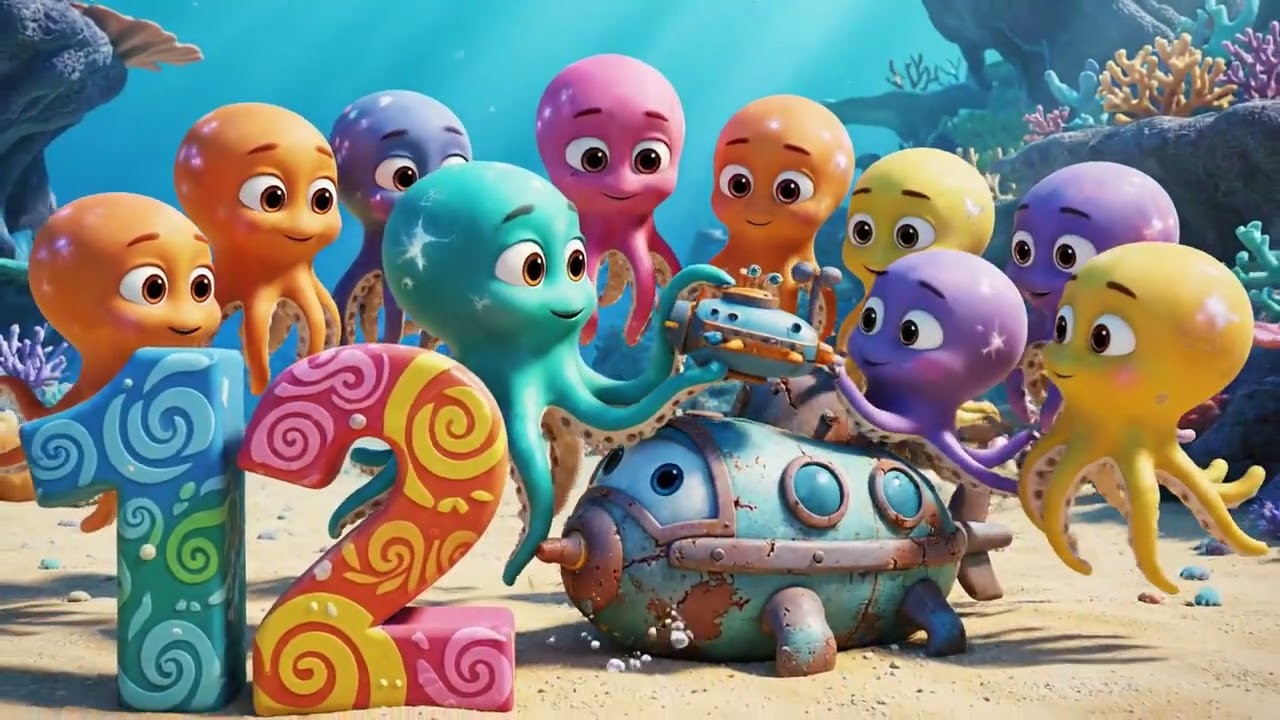 Counting 1–20 Animals 🎶🐘 | Learn Numbers with Pixar Animation