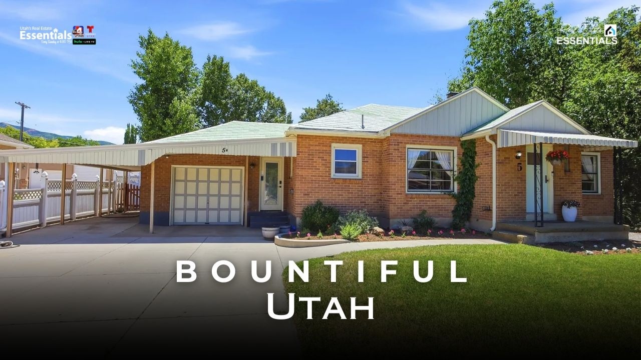 🏡 5 W 1000 S Bountiful, UT | Real Estate Essentials | ABC4 Utah's Real Estate Essentials