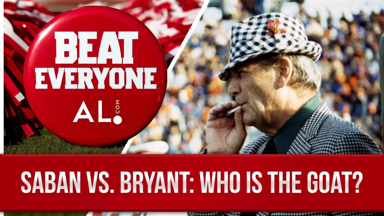 Bear Bryant vs. Nick Saban: Who do you got in the Alabama football GOAT debate?