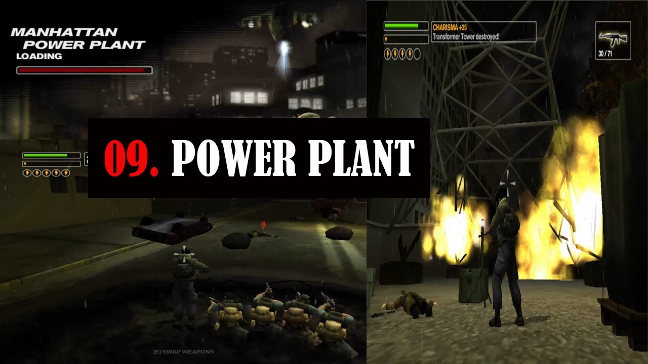 09 Freedom Fighters Mission  POWER PLANT