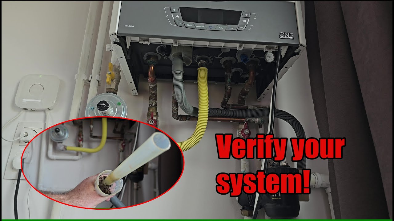 Ariston Clas One condensate pipe cleaning