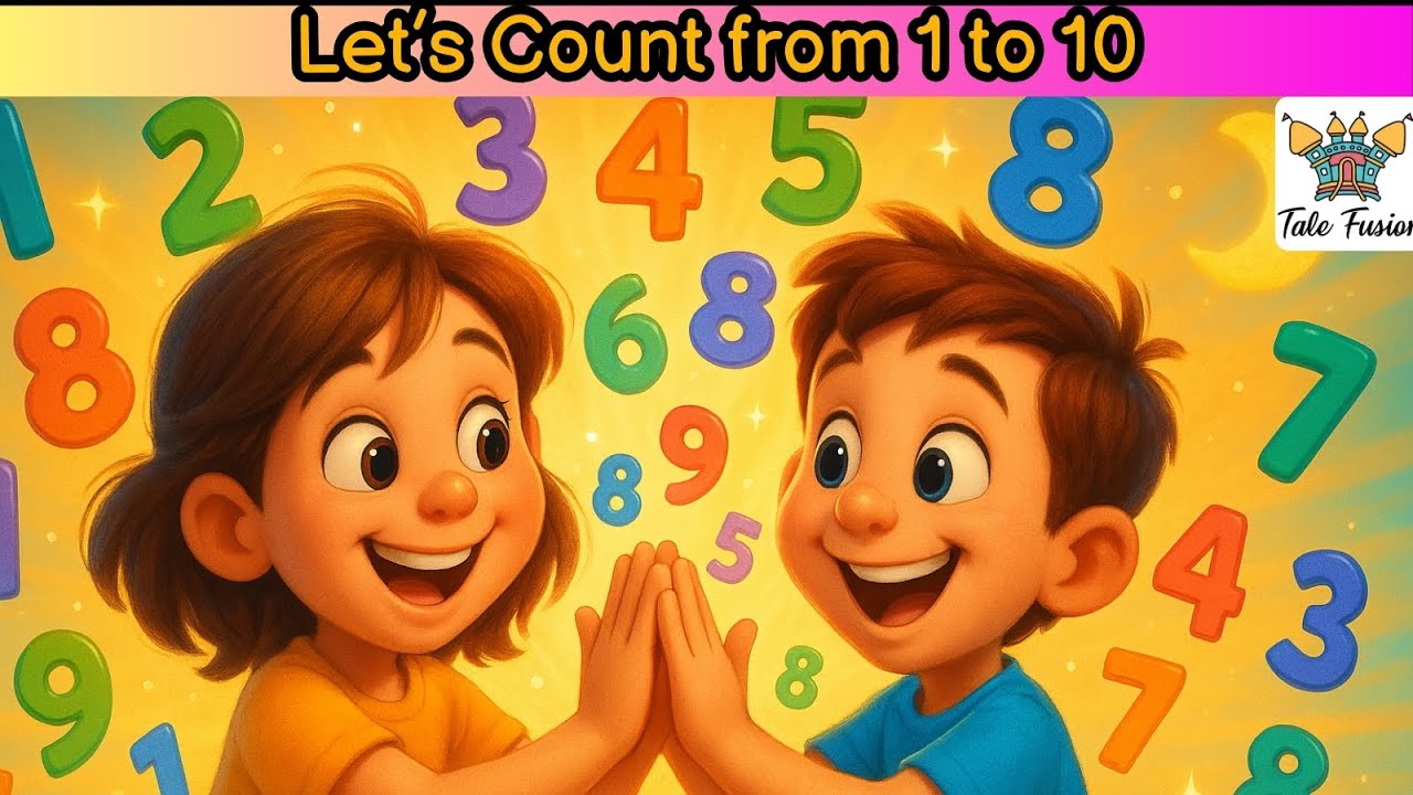 Let&rsquo;s Count from 1 to 10 | Sing the Numbers Song with Us | Sing, Move & Play #kids #poem