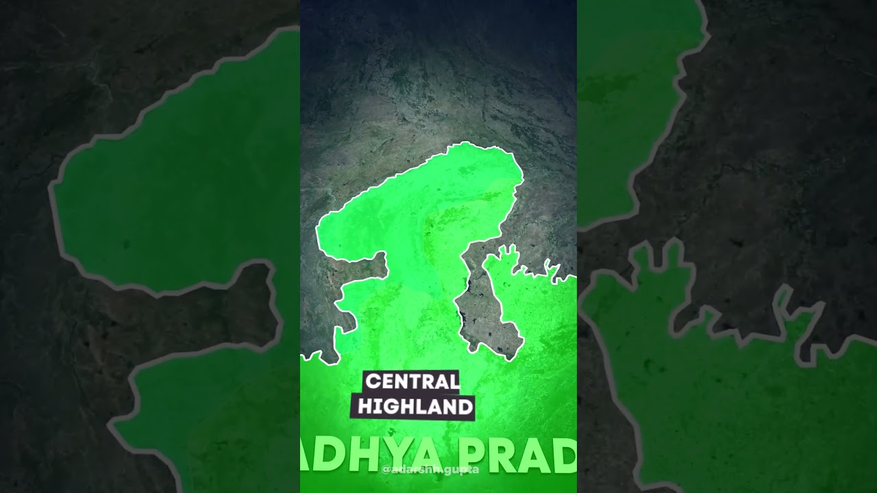 Geography of Madhya Pradesh 😳⛰️