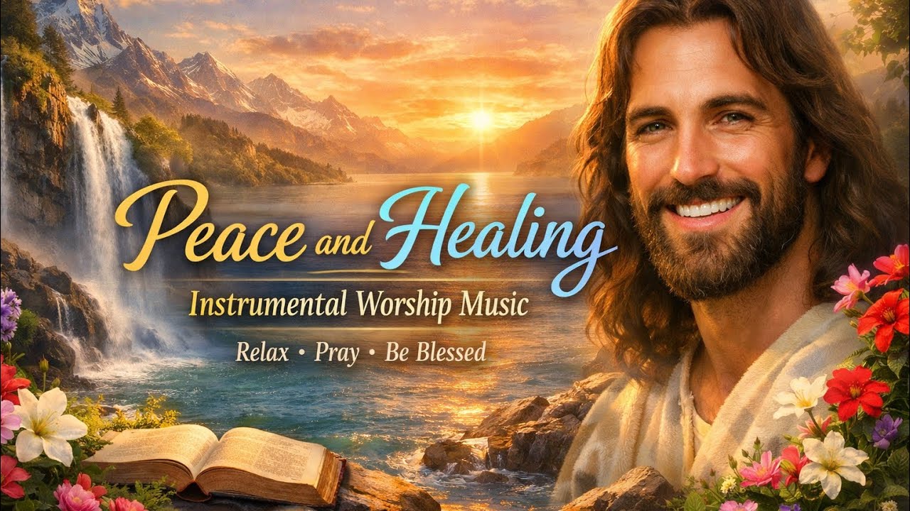 Relieve All Pain and Worries | Peaceful Instrumental Worship Music | Relax, Pray, Be Blessed