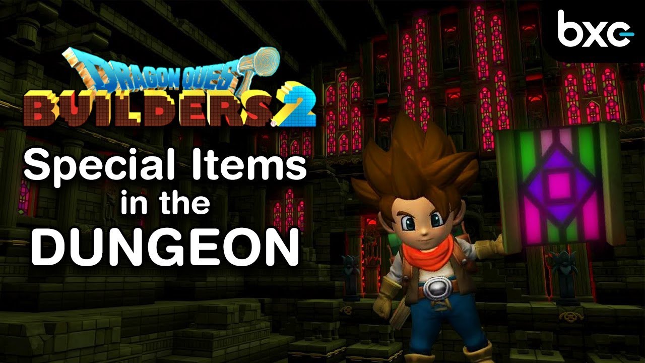 Special items found in the underground lair of the Demo | Dragon Quest Builders 2