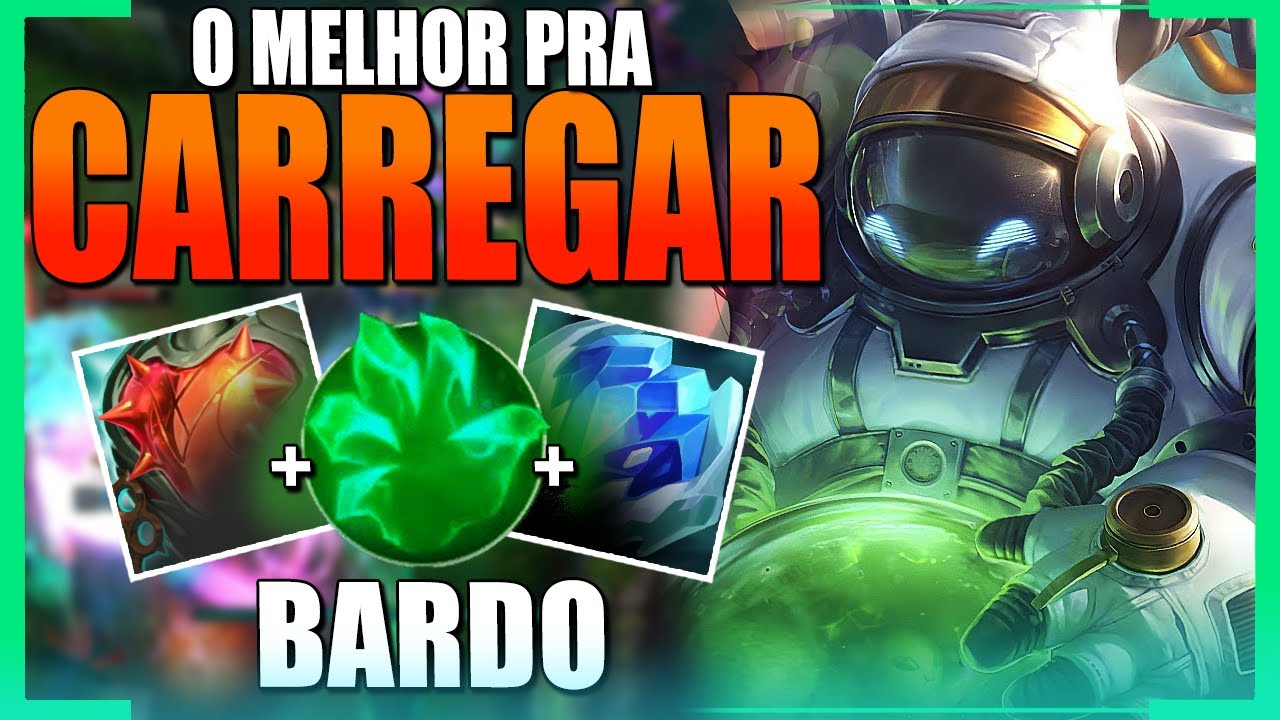 COMO JOGAR DE BARDO SUP E CARREGAR O TIME!! BARDO TANK É O MELHOR DO JOGO - League of Legends