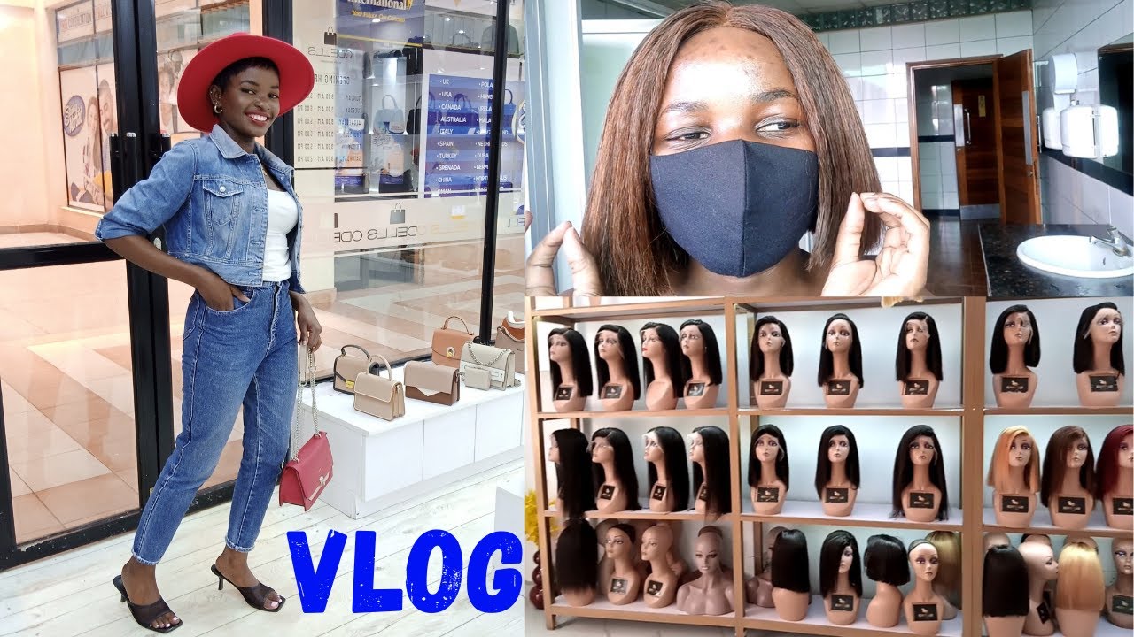 VLOG: WIG SHOPPING + STEPS I'M TAKING TO GROW MY HAIR,