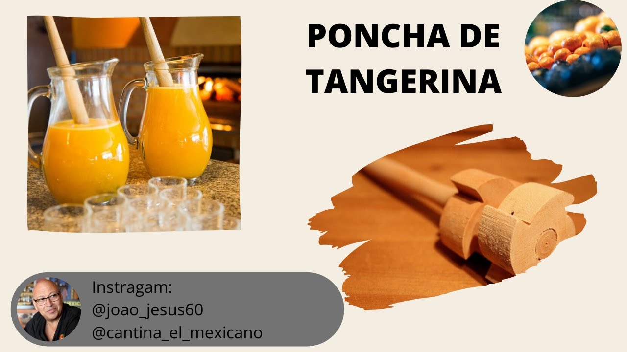Poncha de tangerina