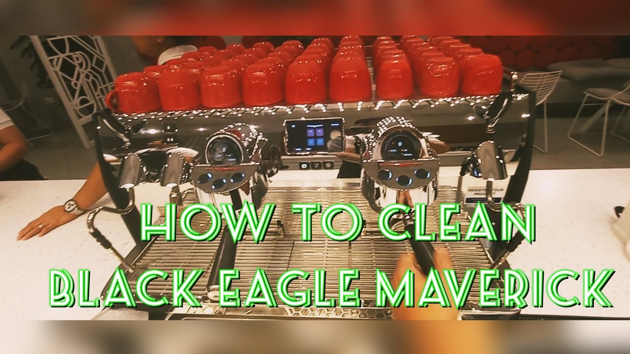 How to Clean Black Eagle Maverick | How to Clean Espresso Machine.