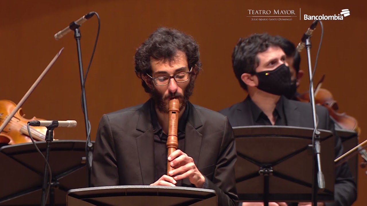 Telemann, Suite para flauta y orquesta TWV 55:a2 - I Obertura - Ensamble Barroco de Bogotá