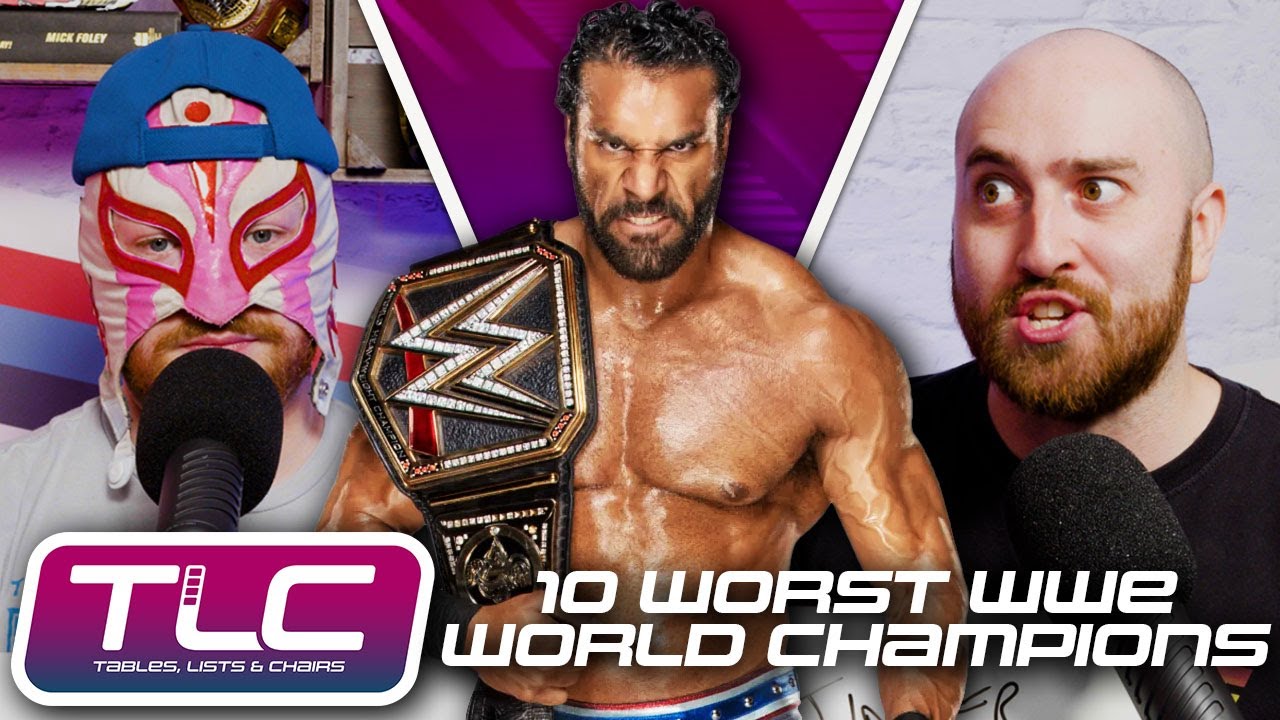 10 худших чемпионов мира WWE | Списки столов и стульев | WrestleTalk