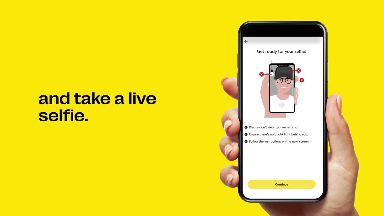 How to register and verify your profile on the Western Union&reg; app