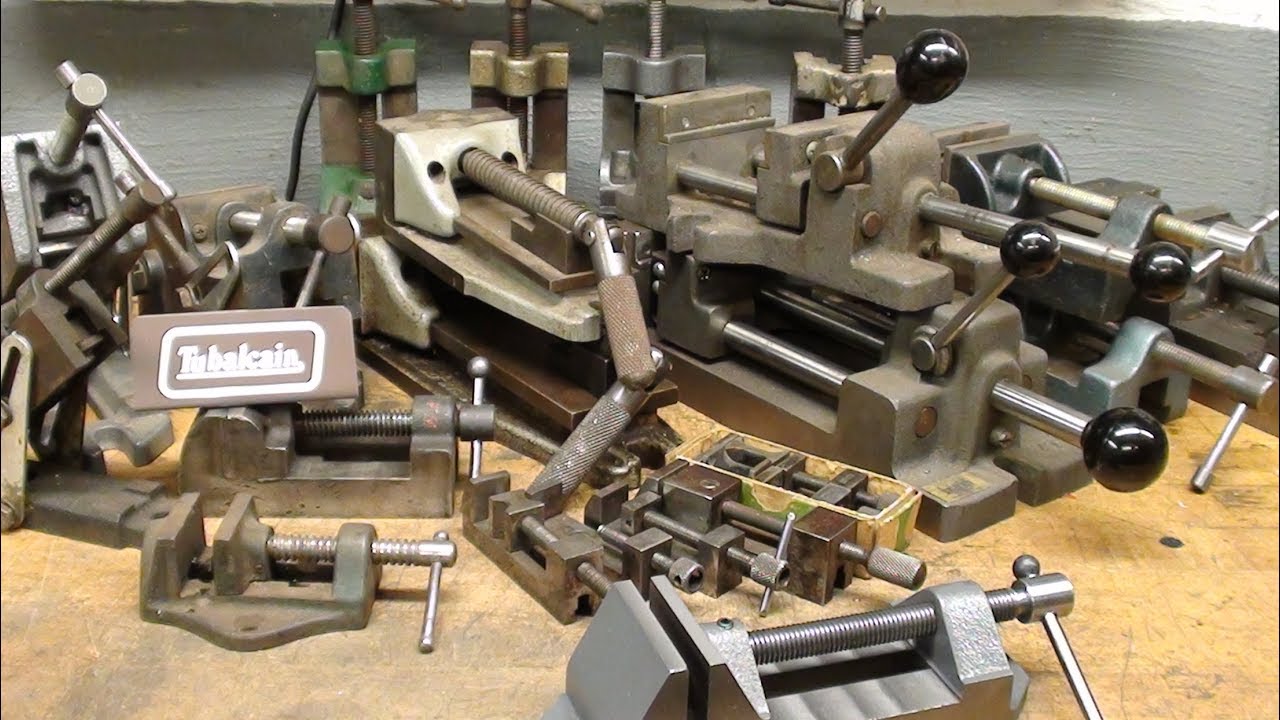 Drill Press Vises Galore Tips #441 tubalcain the hoarder