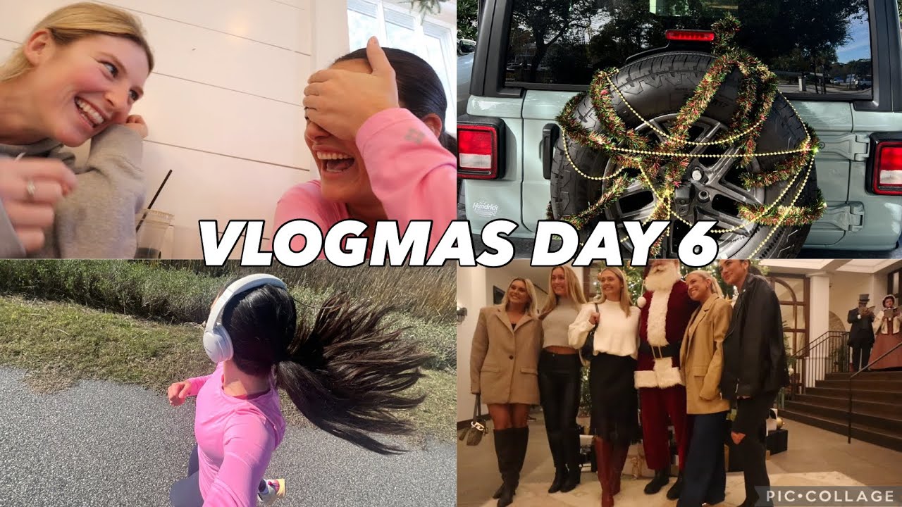 VLOGMAS, ДЕНЬ 6 | украшение звёздной девочки, пробежка на 6 миль, распаковка вещей, рождественско...