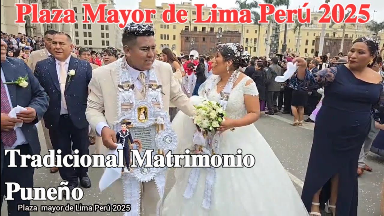 GBI MI PERÚ PLAZA MAYOR DE LIMA MATRIMONIO DE 