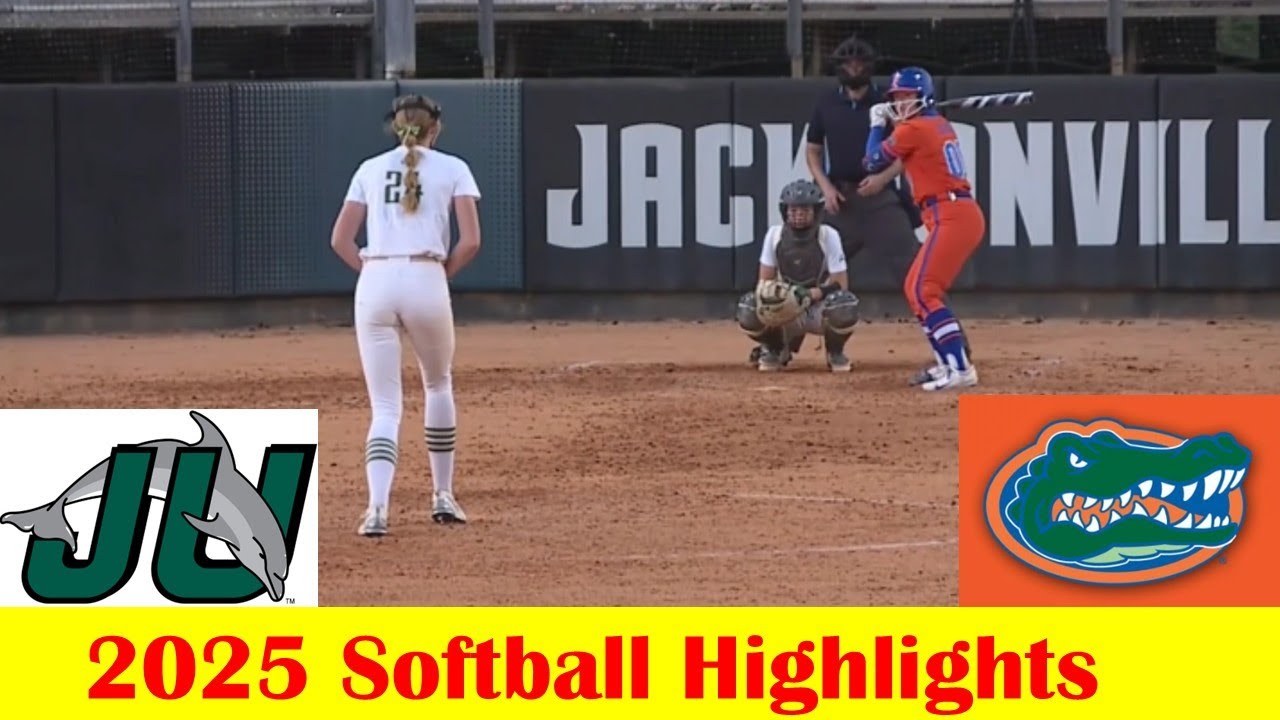 #4 Florida vs Jacksonville Softball Game Highlights 3 19 2025
