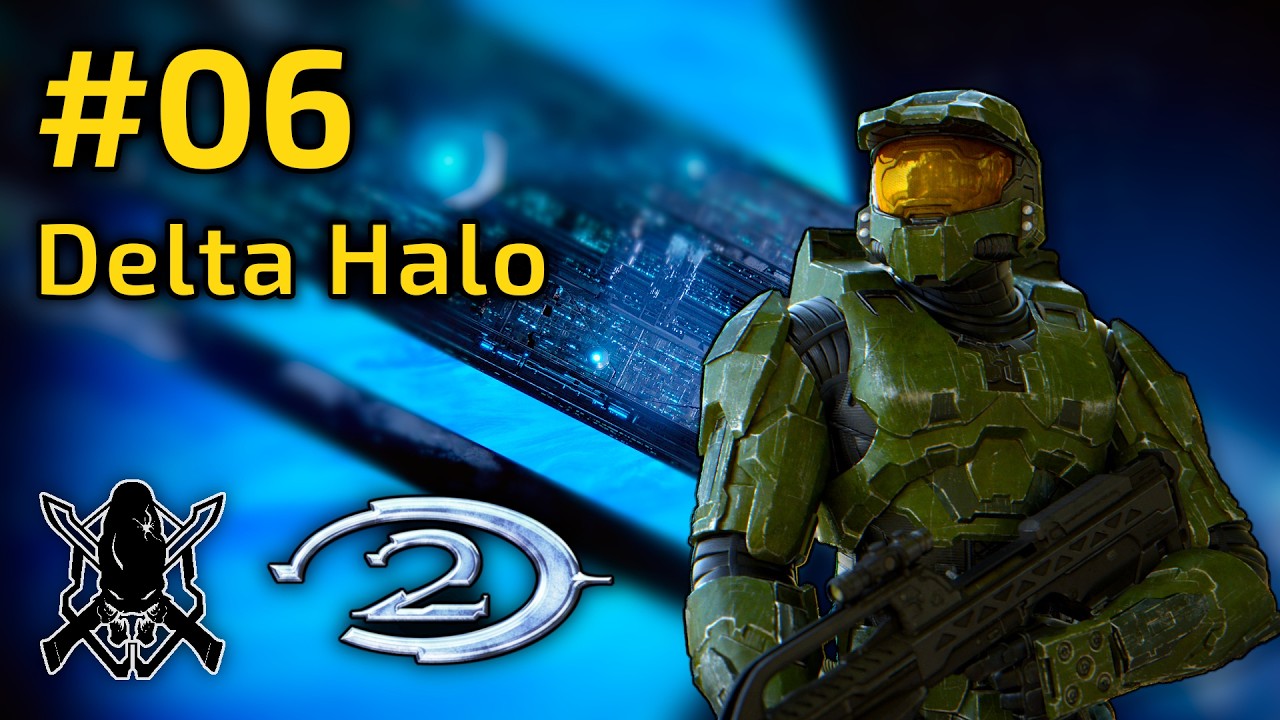 Halo 2 #06 - Delta Halo (Legendary) Walkthrough [No Commentary]