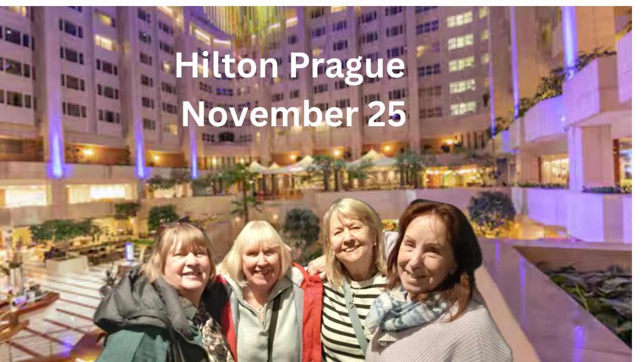 Тур по отелю Hilton Prague: потрясающий вид на реку и 5-звездочный комфорт | 25 ноября🌺
