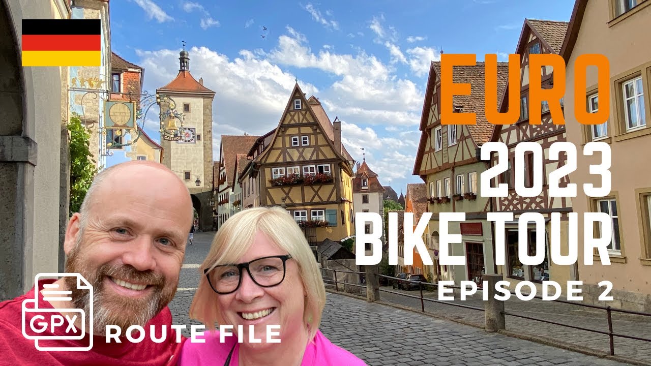 Motorcycle Tour of Europe 2023 | Koblenz to Rothenburg od der Tauber | Germany