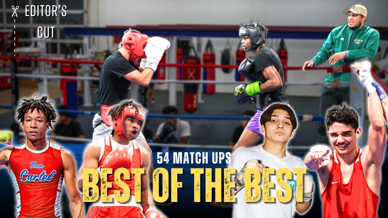 4K SPARRING Of The BEST Boxers In The USA Between 106-138 LBS!