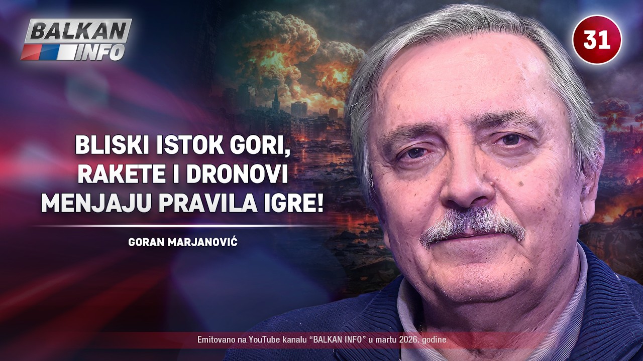 INTERVJU: Goran Marjanović – Svet je bliži nuklearnoj katastrofi nego što mislimo! (14.3.2026)