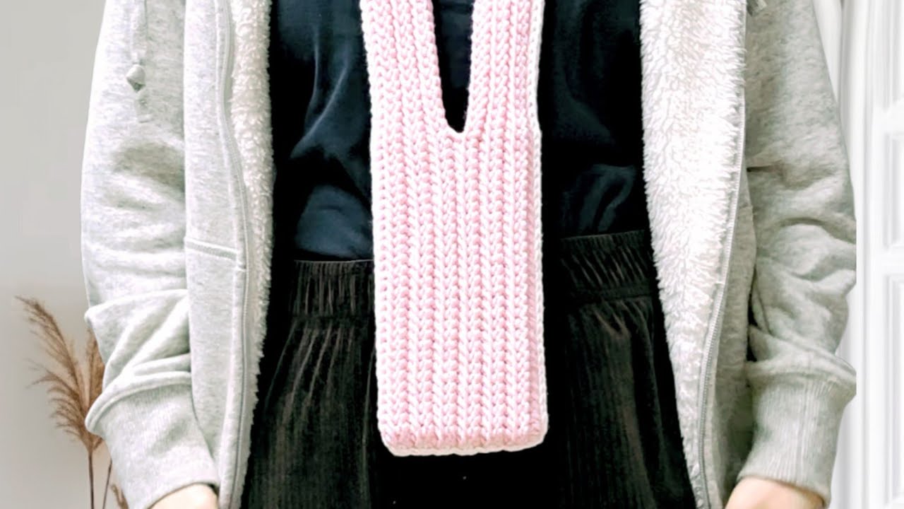 [Crochet]smartphone pocket |변형이랑뜨기법