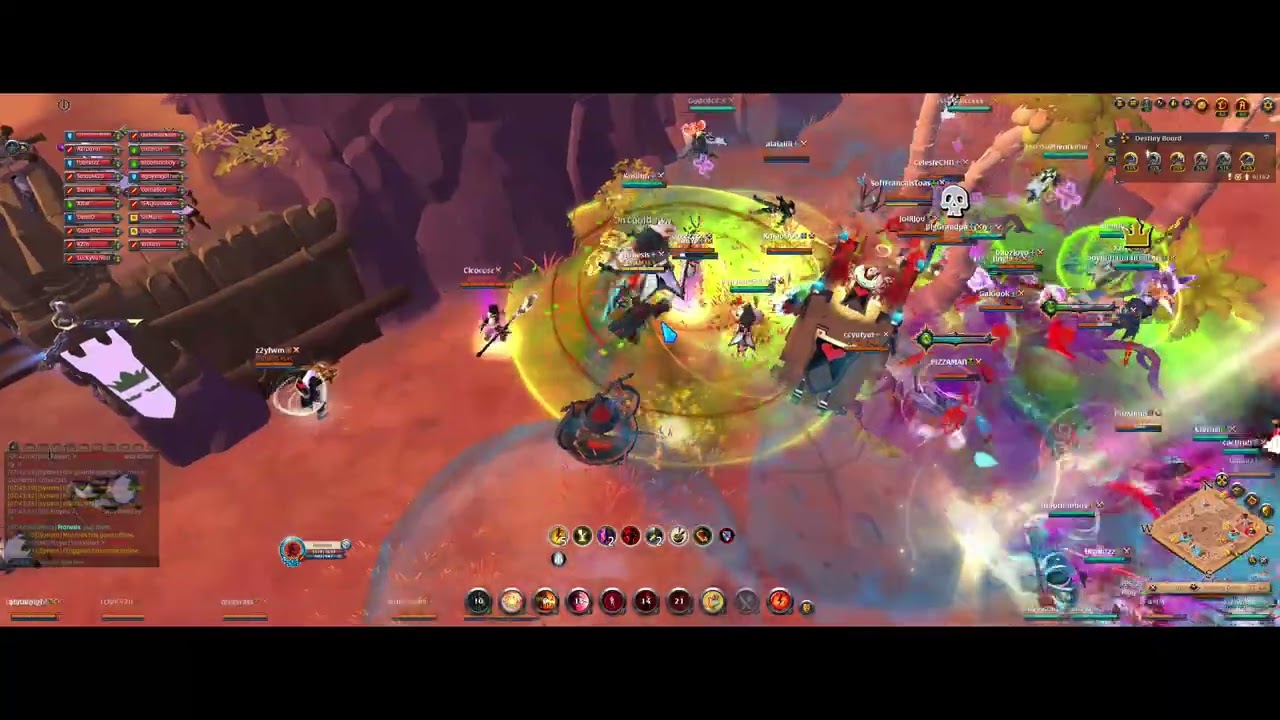 F A M I L Y vs WPZ Alliance (8.4 Node Fight) 7UTC | Albion Online