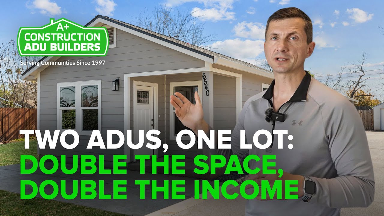 Two ADUs, One Lot: Double the Space, Double the Income Potential | ADU Tour