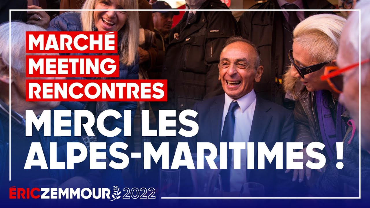 &Eacute;ric Zemmour : Merci les Alpes-Maritimes !