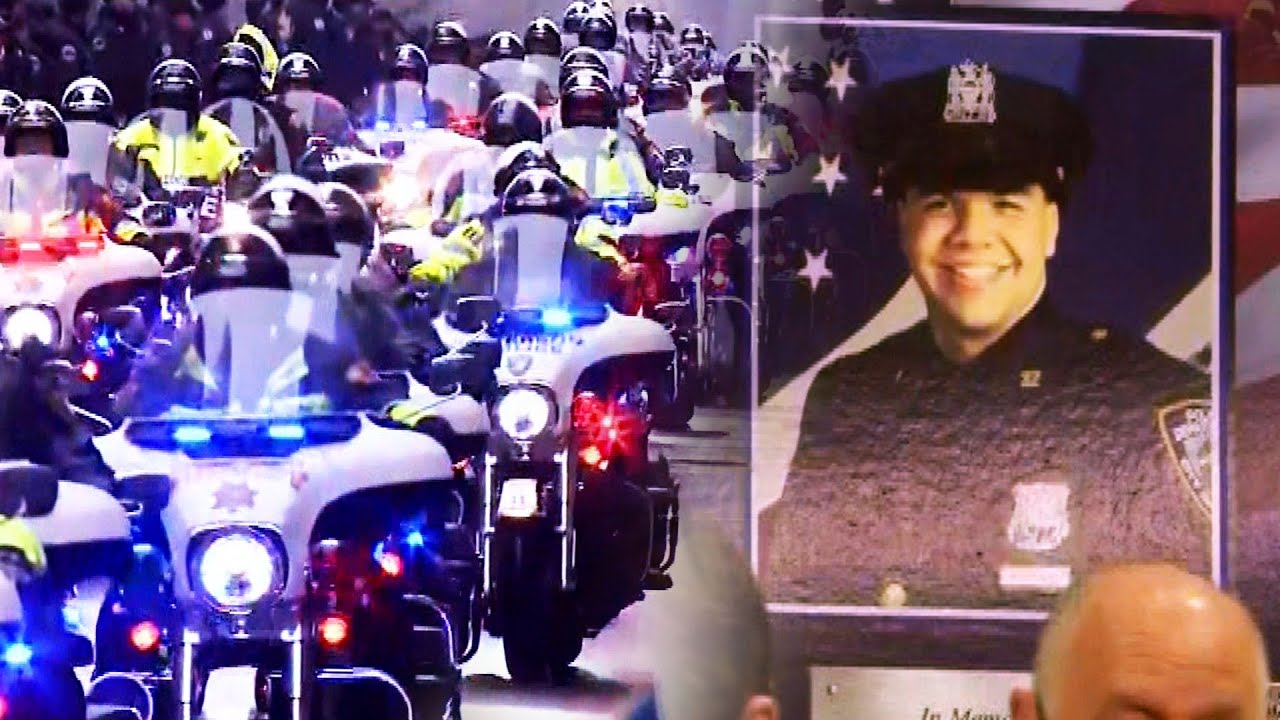 Slain Rookie New York Cop Gets Hero’s Funeral