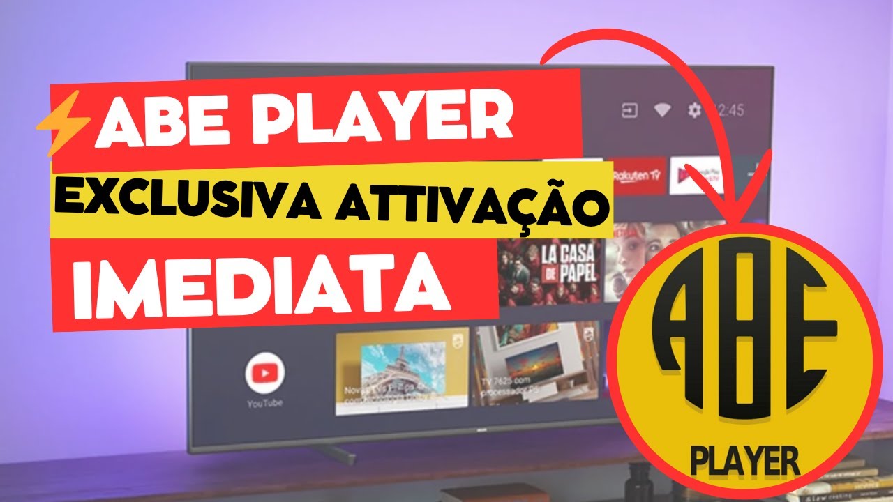 🔴ABE PLAYER Como ATIVAR Licen&ccedil;a de Forma R&Aacute;PIDA e IMEDIATA....