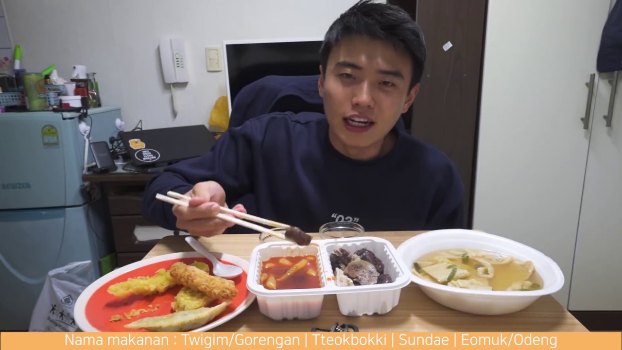 Korean Street Food Mukbang [nggak makan siang demi makan ini]