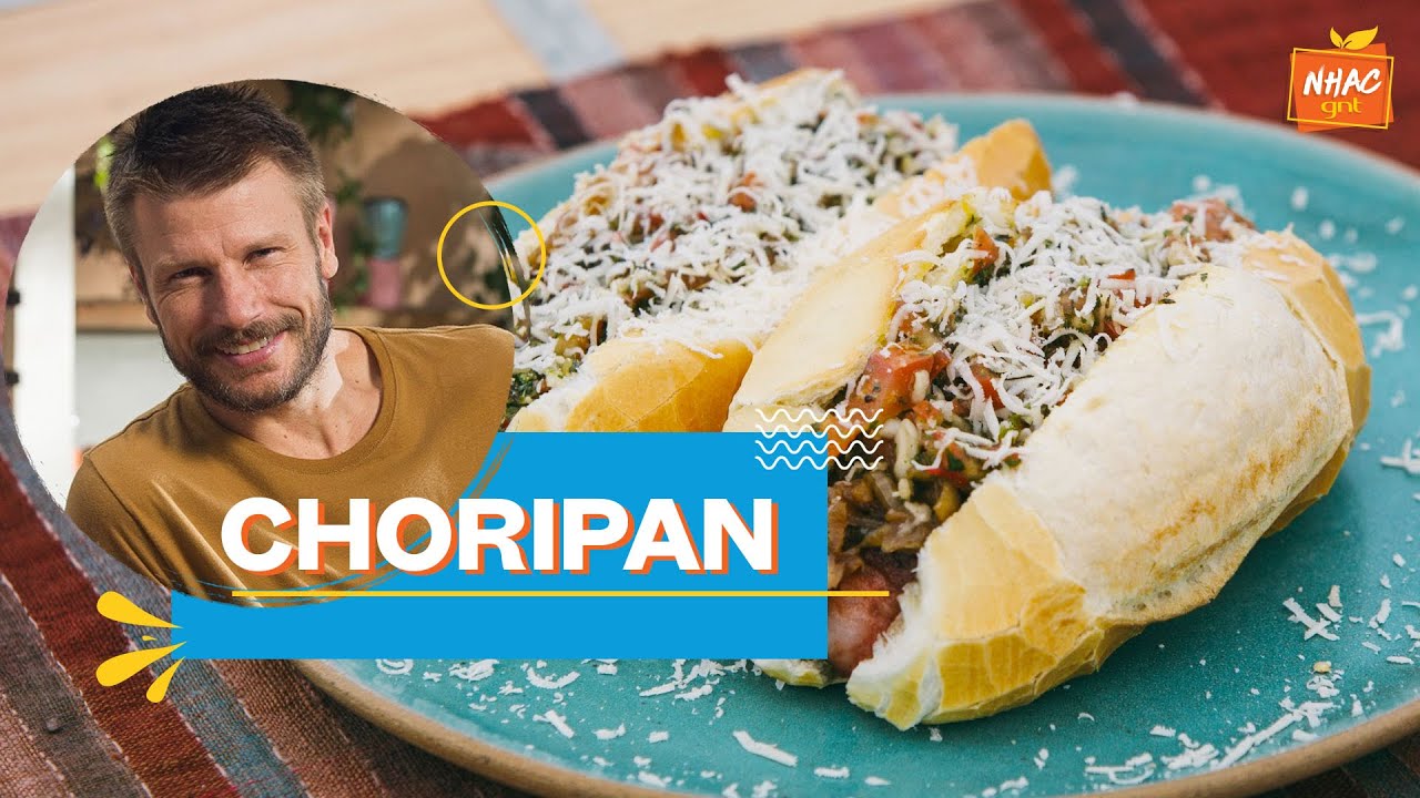 CHORIPAN: pão com linguiça tradicional na Argentina| Rodrigo Hilbert | Tempero de Família