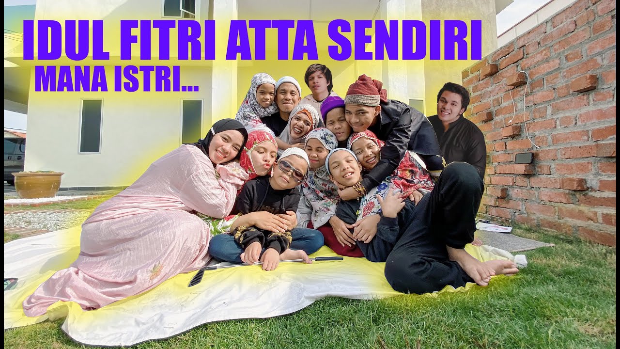 Idul Fitri Atta Halilintar Masih Sendiri? Mana Istri? Gen Halilintar Lebaran New Normal