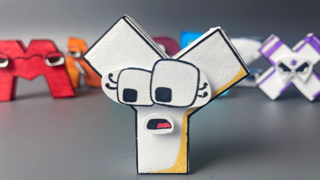 Paper Alphabet Lore Y 🤪