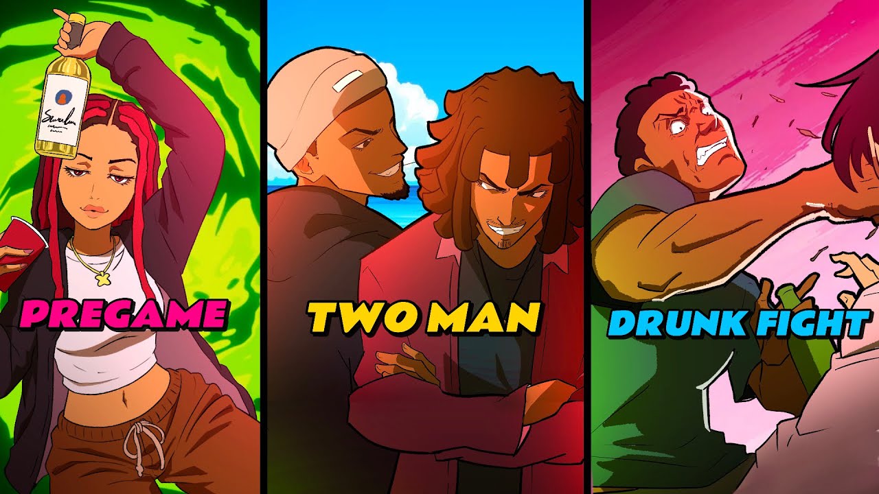 Types of college party experiences in Africa (animated)