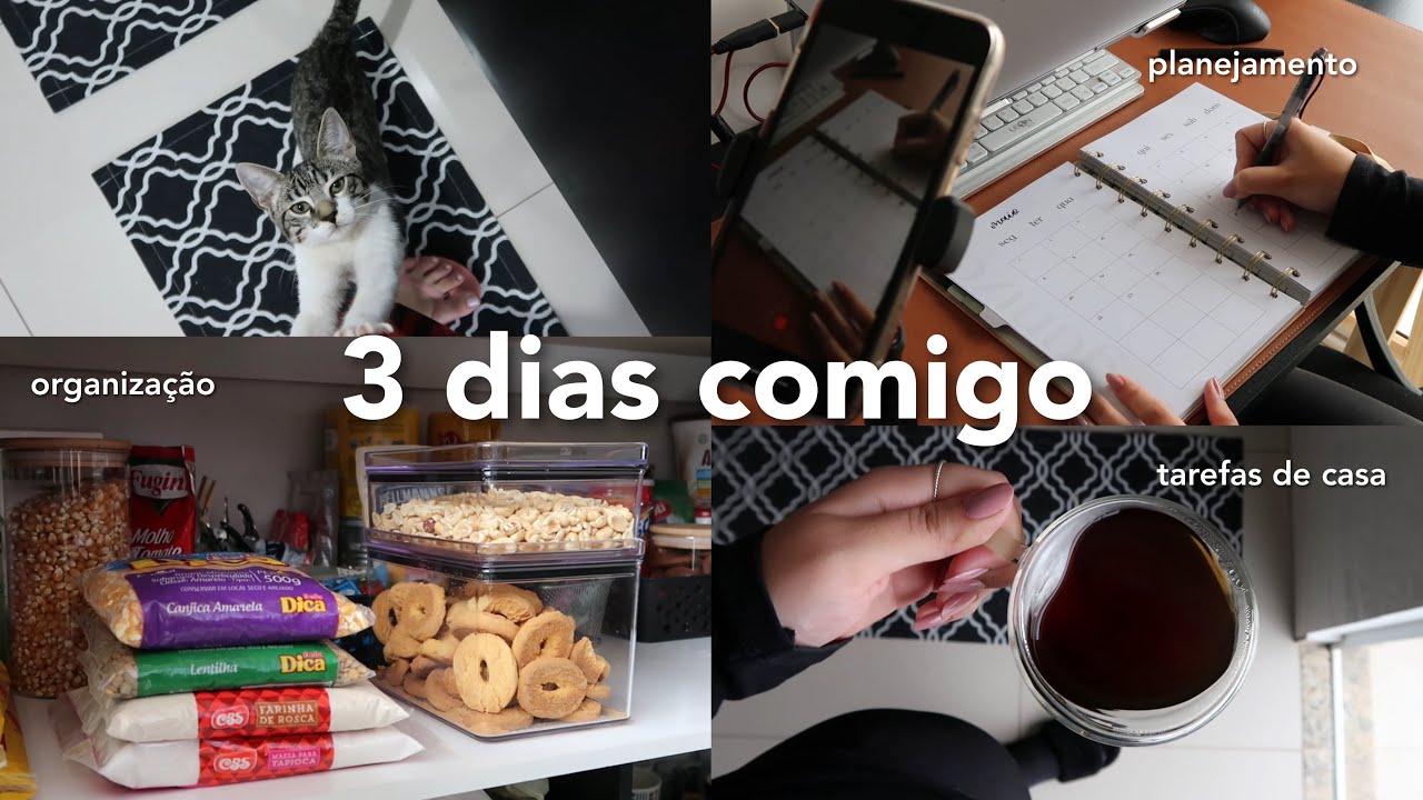 minha rotina caótica de estudante, dona de casa e criadora de conteúdo :)