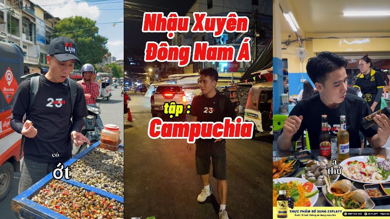 Nhậu Xuyên Đông Nam Á : Campuchia